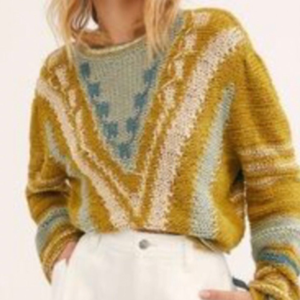 NWOT Free People Empire Sweater size XS - Picture 2 of 10